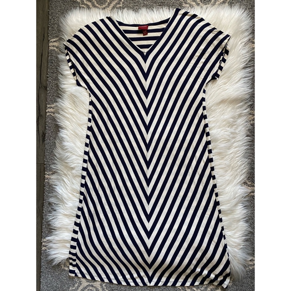 Merona striped soft dress